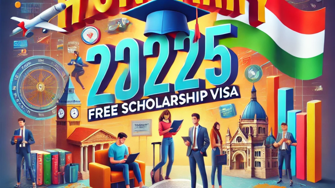 HUNGARY FREE SCHOLARSHIP AND VISA